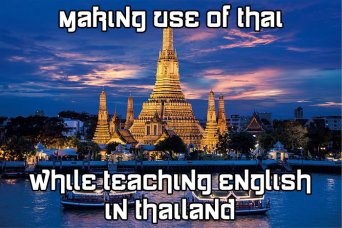speaking Thai in the classroom